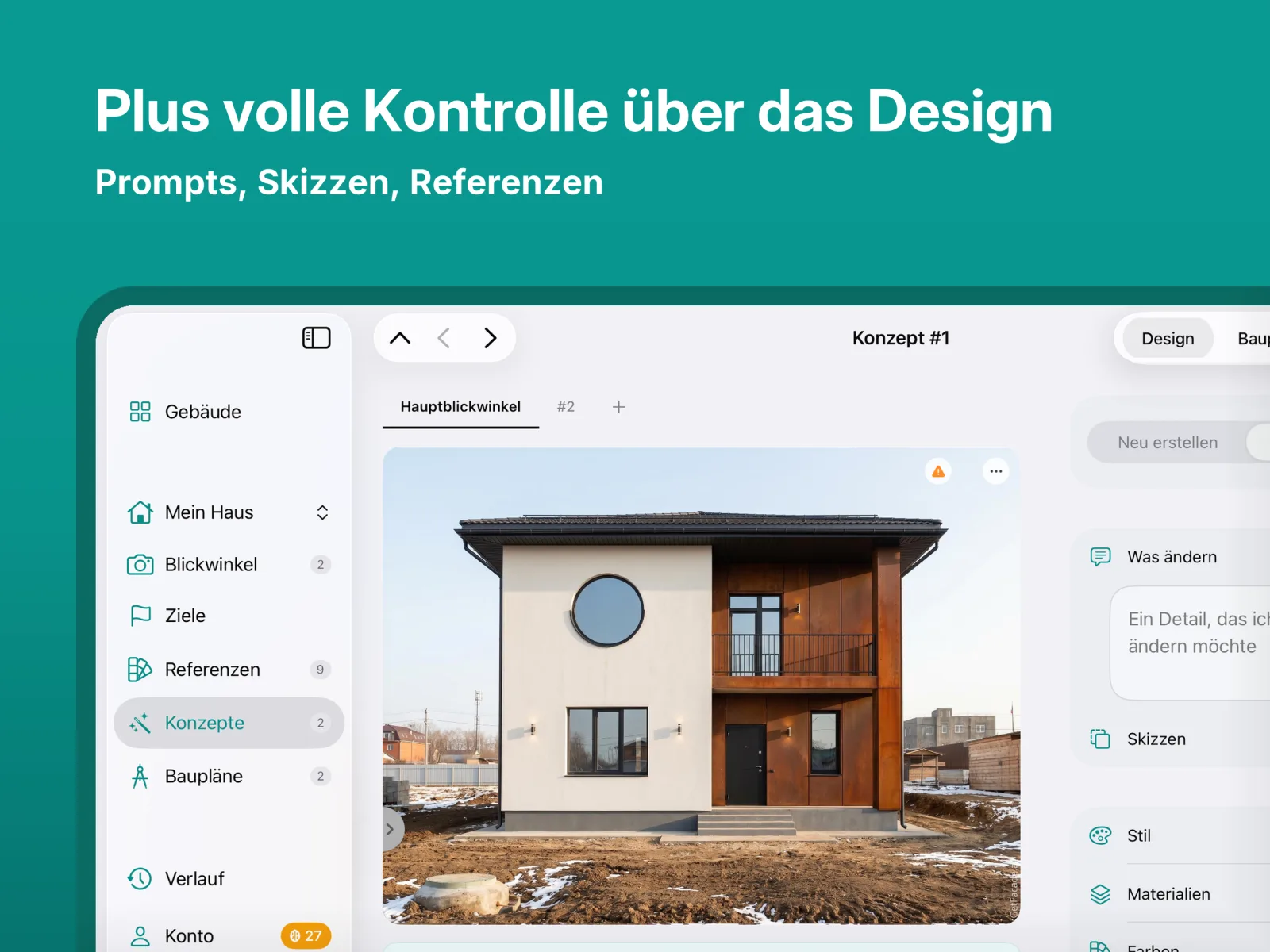 Vorschau der GetFacade-App 4