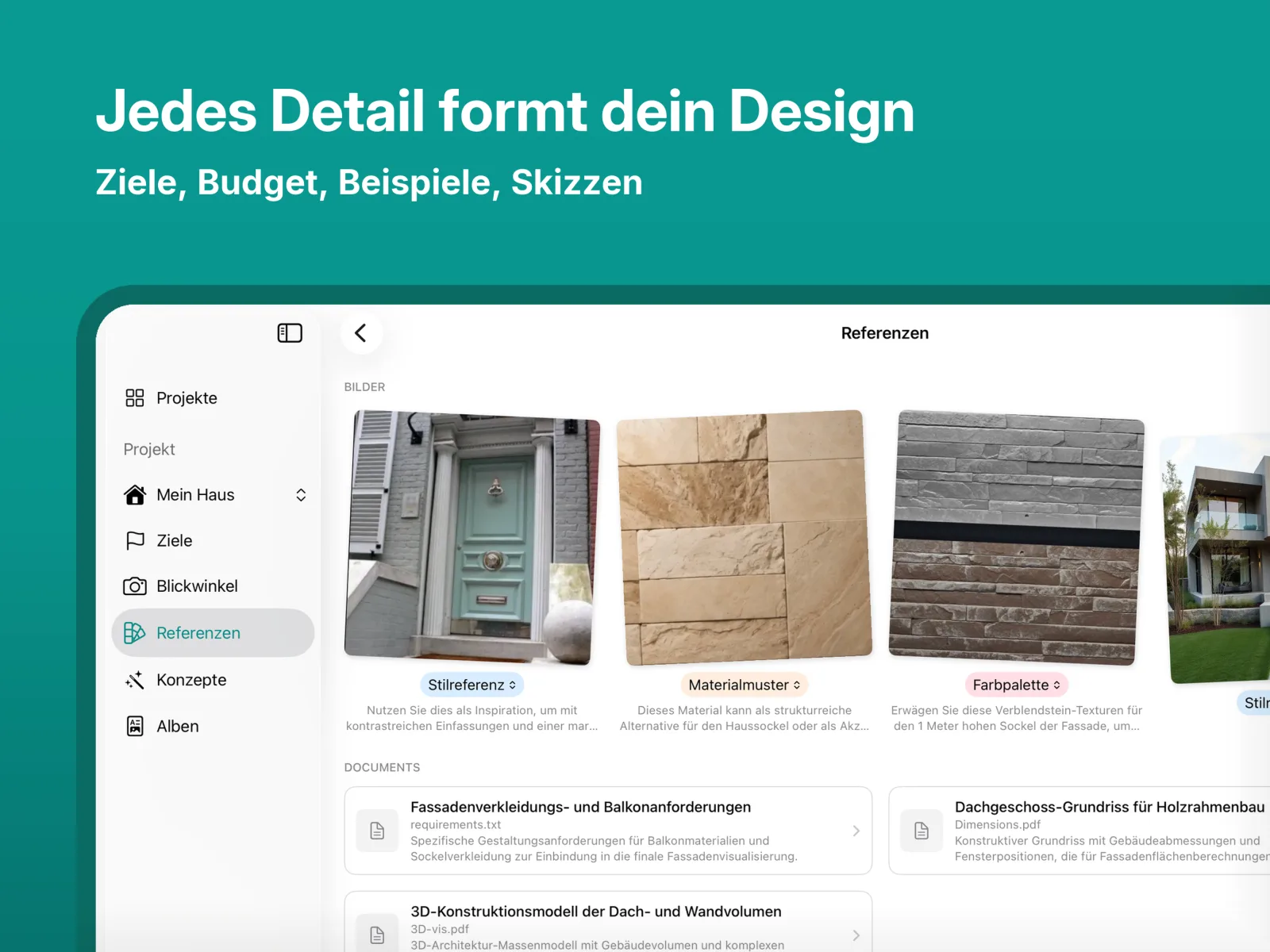 Vorschau der GetFacade-App 3