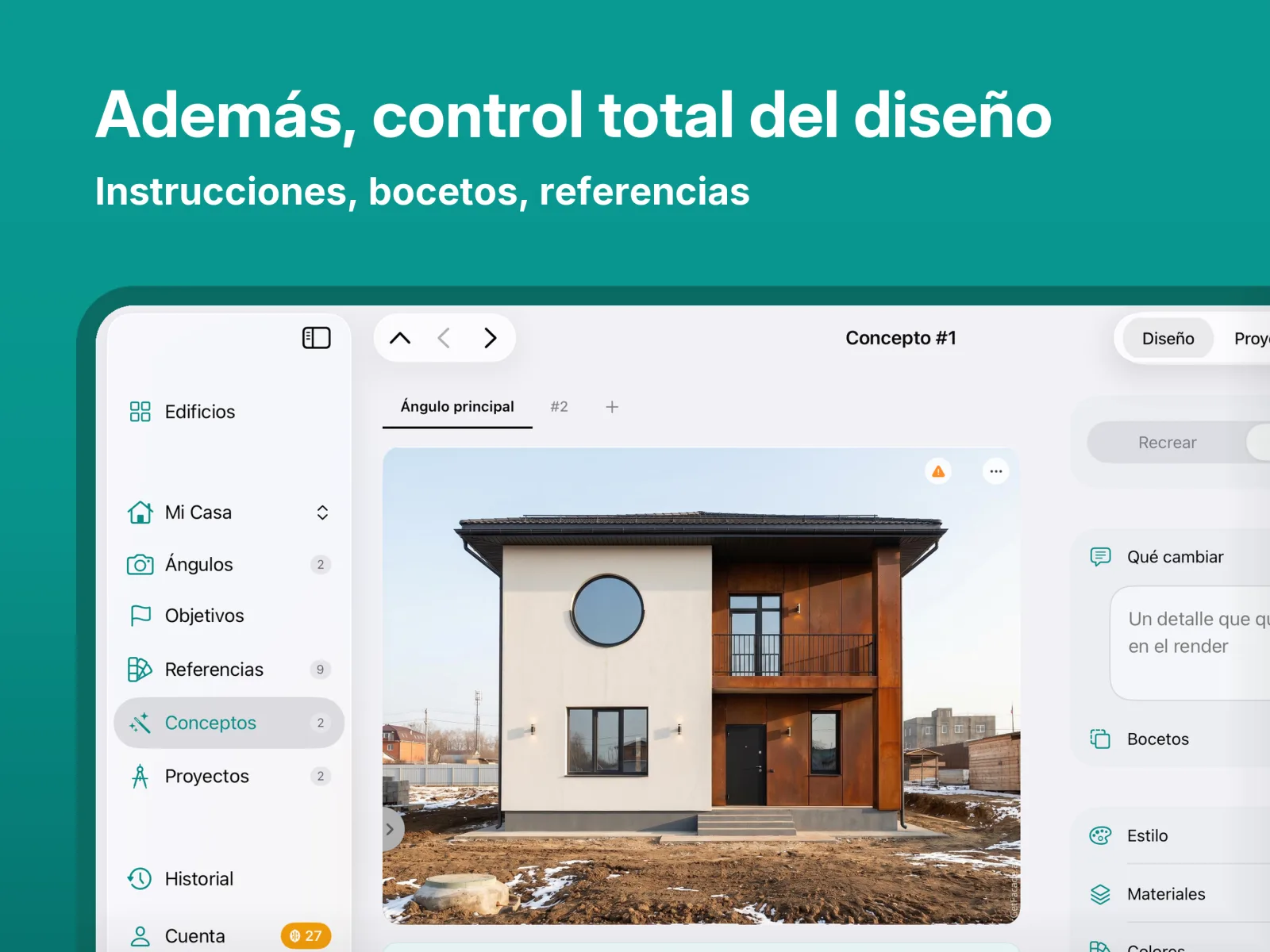 Vista previa de la app GetFacade 4