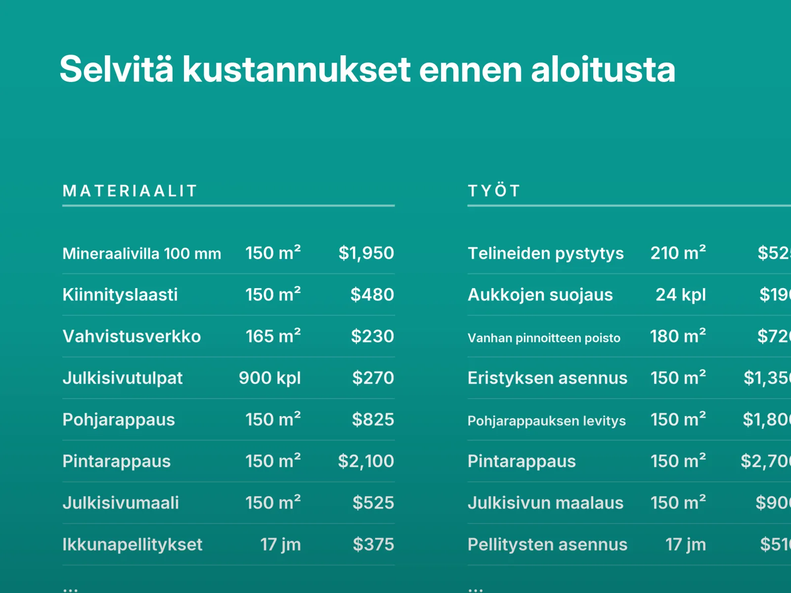 GetFacade-sovelluksen esikatselu 5