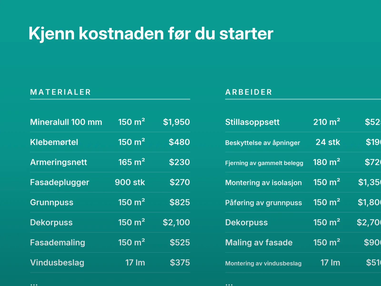 Forhåndsvisning av GetFacade-appen 5