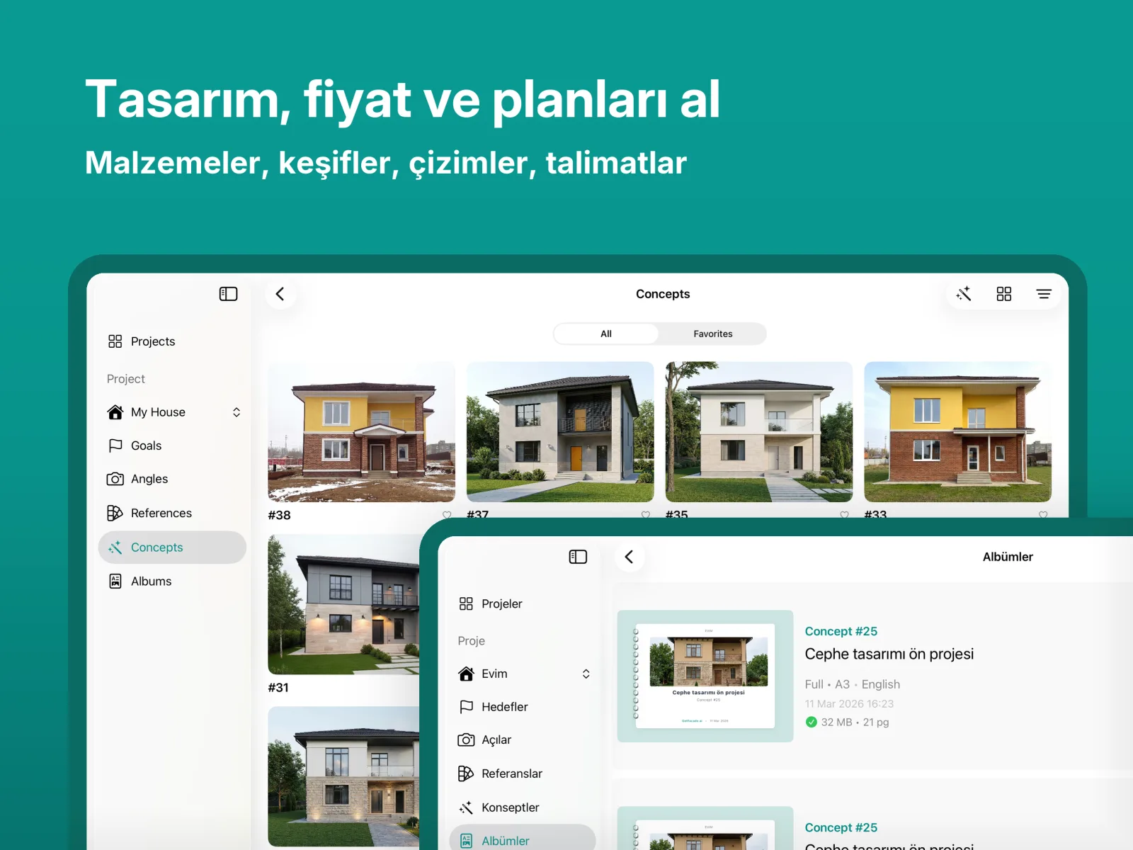 GetFacade uygulaması önizlemesi 2