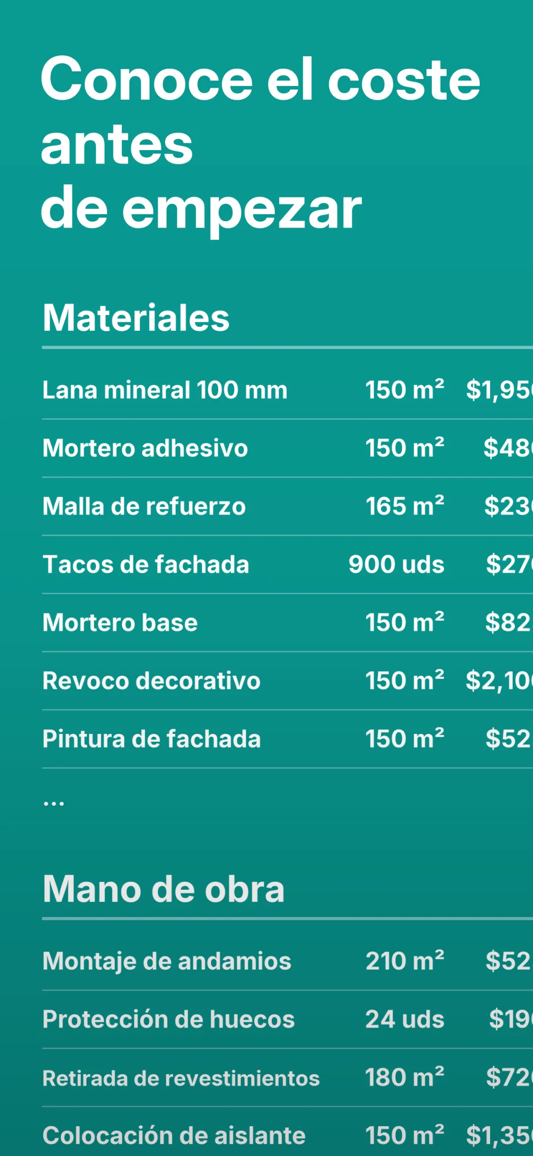 Vista previa de la app GetFacade 5