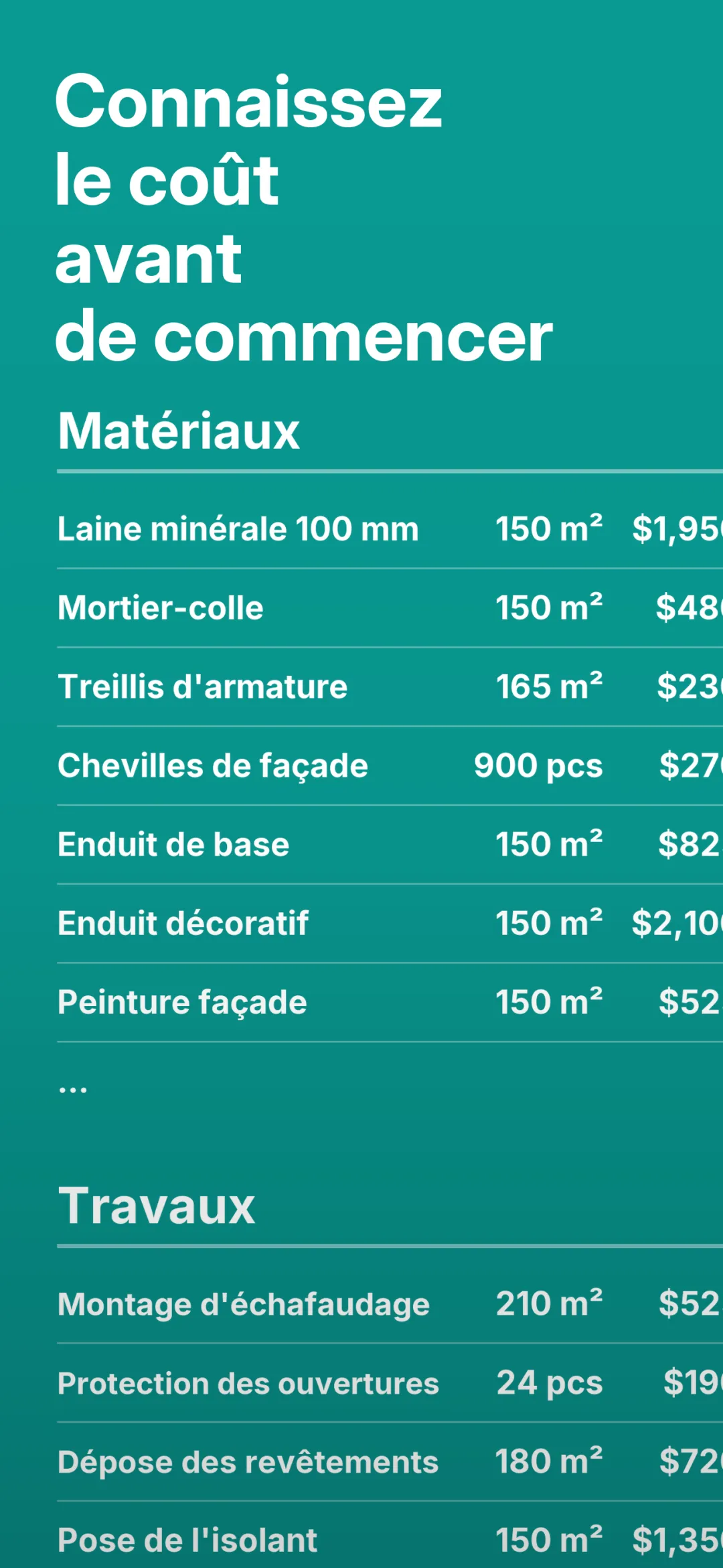 Aperçu de l'application GetFacade 5