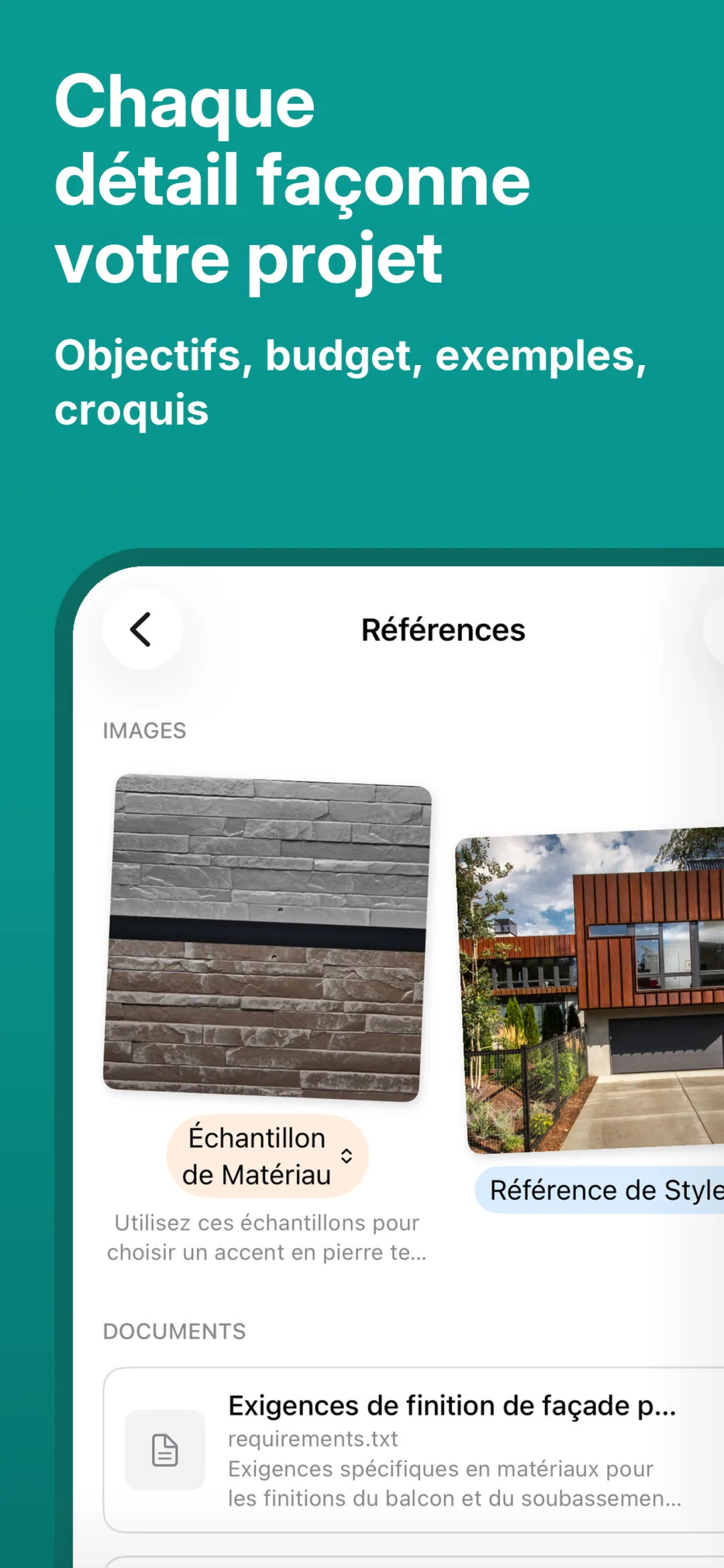 Aperçu de l'application GetFacade 3