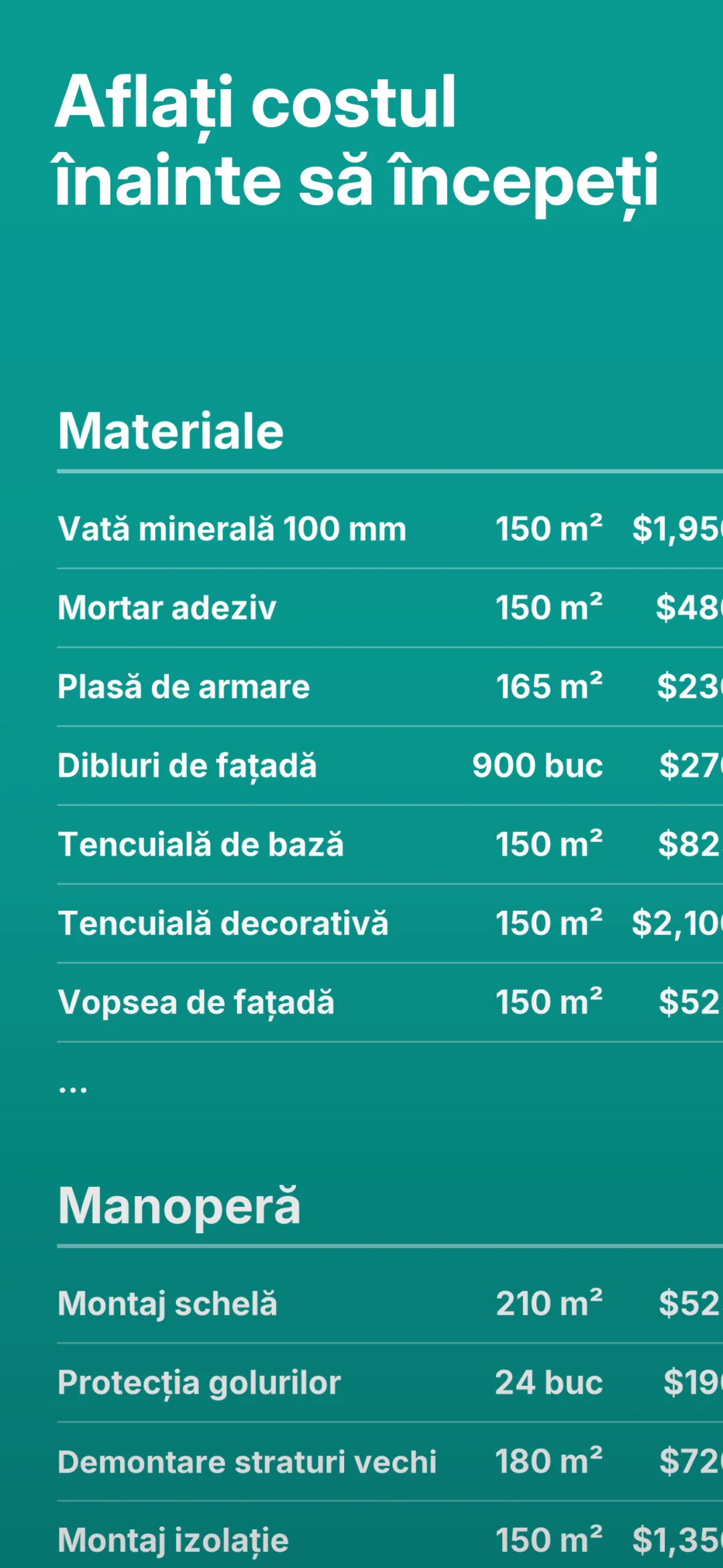 Previzualizare aplicație GetFacade 5