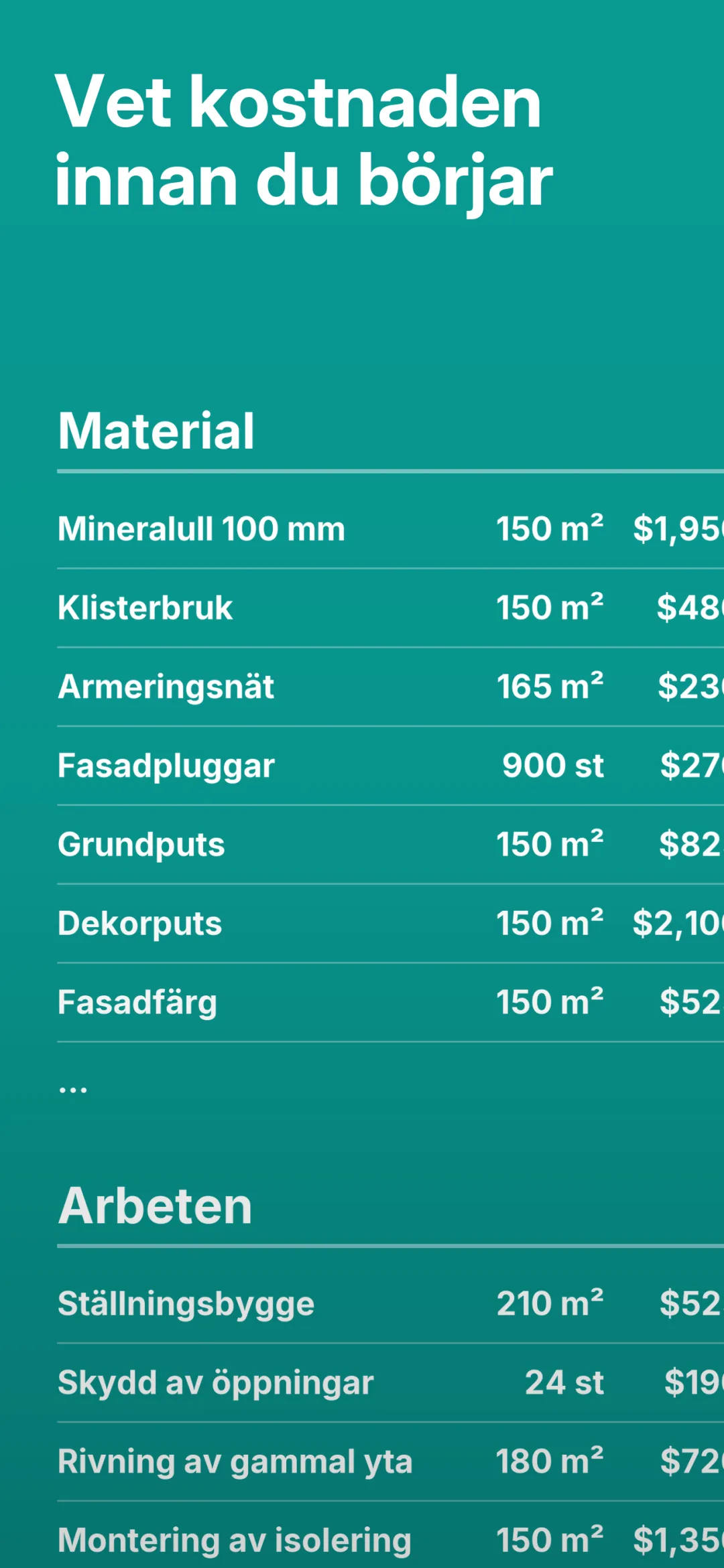Förhandsvisning av GetFacade-appen 5